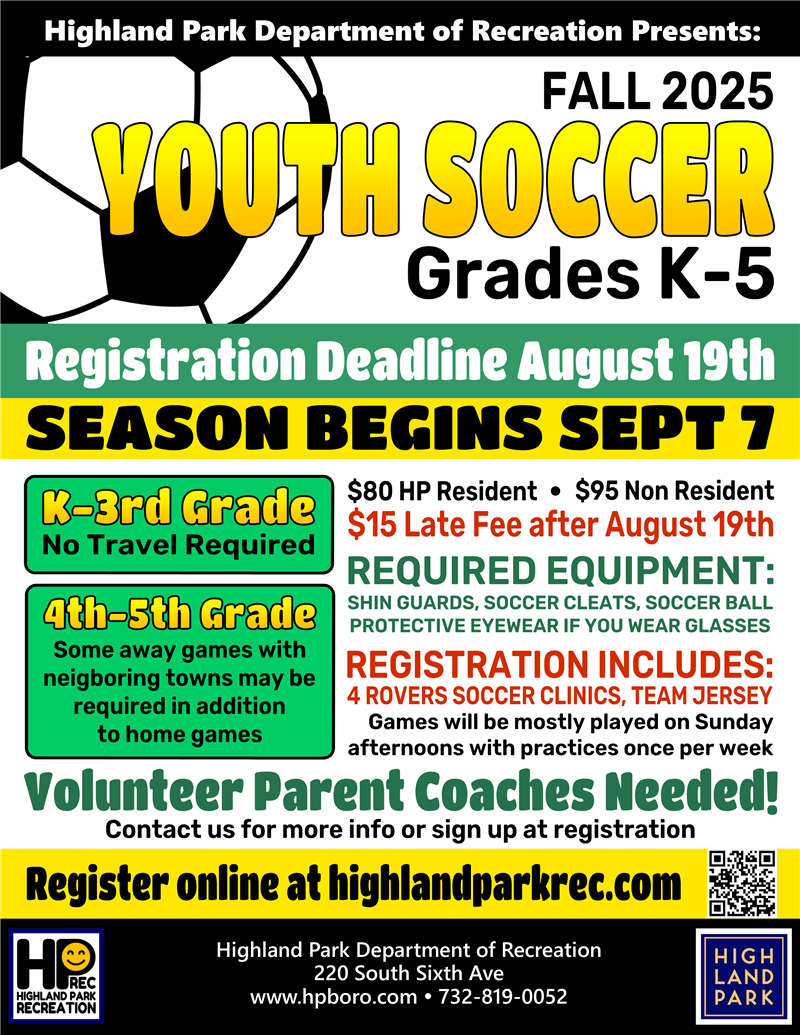 2025 Youth Soccer